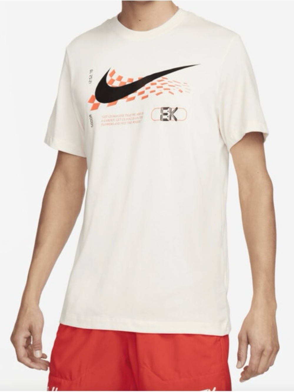 Nike Dri-FIT (Eliud Kipchoge) Men's Running T-Shirt FJ2358-113 White Size M